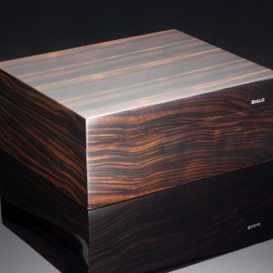 Siglo 50-Stick Humidor Macassar Ebony