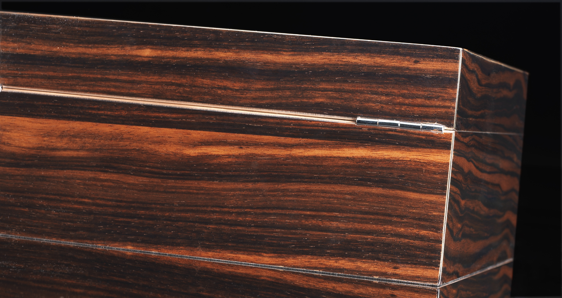 Siglo 50-Stick Humidor Macassar Ebony - Image 2